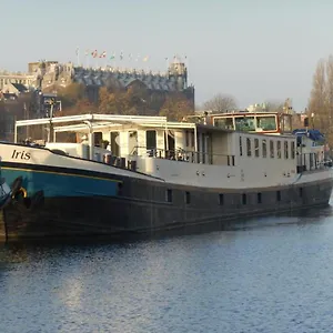 Hotelboat Iris , Amsterdam Niederlande